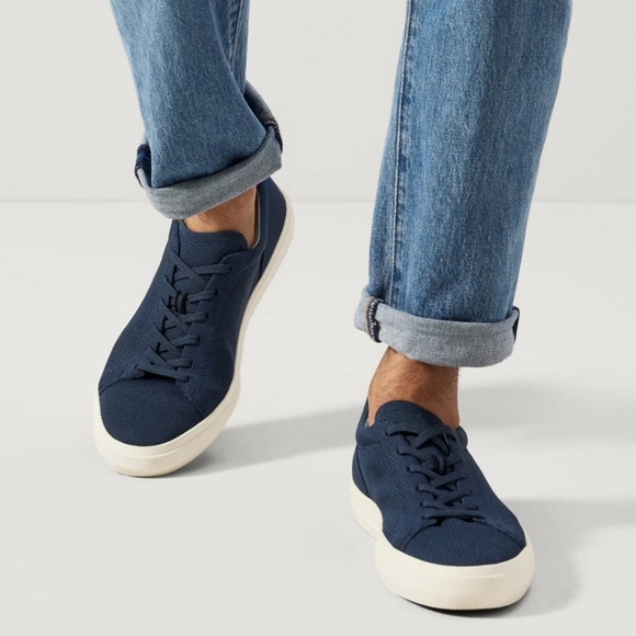 Rothy's Men's RS02 Navy Blue Sneakers Size 10 - Picture 2 of 14